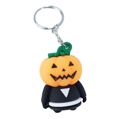 

Key Chain Of Halloween Pendant PVC Soft Plastic Key Ring Pendant For Girls Bag Or Childrens Toy Car Pendant