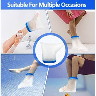 

〖Follure〗New Reusable Waterproof Adult Foot Cast Bandage Protector Clear Bathing Cover