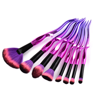 

Gobestart 8pcs Pro Makeup Brushes Set Foundation Powder Eyeshadow Eyeliner Lip Brush Tool