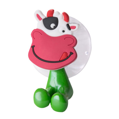 

Cartoon PVC Animal Cute Sucker Toothbrush Wall Holder Suction Cup Bathroom Baby