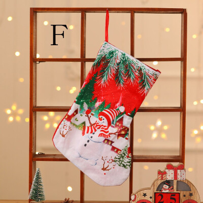 

Tailored Christmas Stockings Mini Socks Santa Candy Gift Bag Christmas Tree Decorations