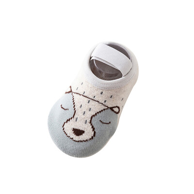 

Spring Autumn Newborn Baby Boys Girls Cartoon Print Sole Soft Socks 6 Kinds Animal Cute Cotton Comfortable Anti-slip Floor Socks