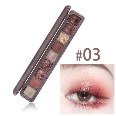 

BE Eyeshadow Palette Long lasting Glitter Shimmer Matte Nude Pigment Waterproof Eye Shadow Comfortable And Breathable Stylish