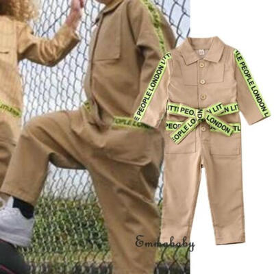 

Childrens Kids Coverall Suit
