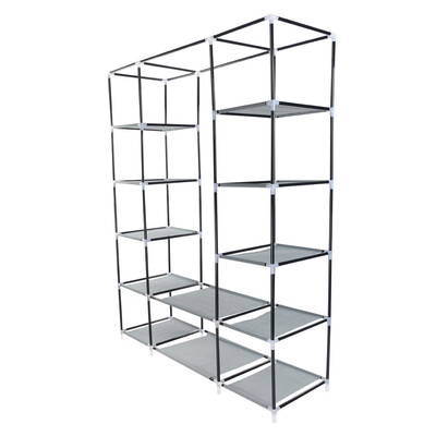 

Siaonvr Non-woven Fabric Assembled Clothes Wardrobe Clothing Storage Closet Organizer