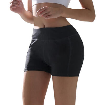 

Spandex Sport Shorts For Women Yoga Fitness Gym Ladies Compression Training feminino Lulu Short Workout Leggings nebbia Pocket