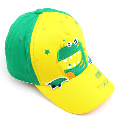 

2091 New Boys Girls Children Caps Hats Child Adjustable Sun Protection Casual Cartoon Print Visors