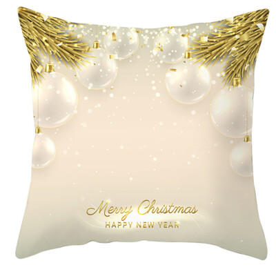 

〖Follure〗Christmas Pillow Cover Decor Pillow Case Sofa Waist Throw Cushion Cover