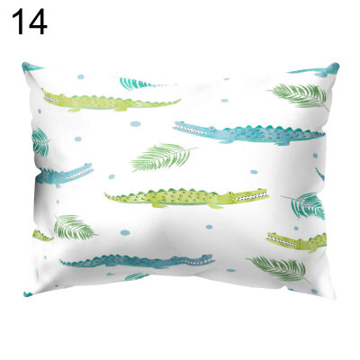 

Colorful Symbol Small Fish Throw Pillow Case Cushion Cover Sofa Bed Home Decor