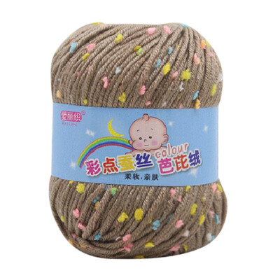 

Toponeto 50g Hand Knitting Knicker Yarn Crochet Soft Scarf Sweater Hat Knitwear Wool A