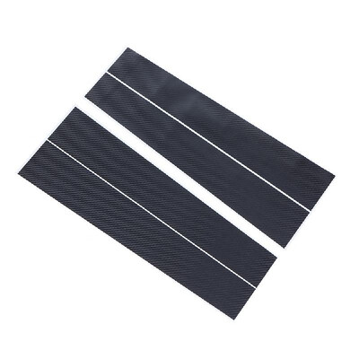 

3D Stereo Carbon Fiber B-pillar Modified Car Stickers In The Column Plating Film Universal