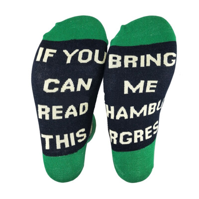 

Personalised Socks Letter Printed Socks If You Can Read This Bring Me A Coffee Beer Food Socks Funy Socks Unisex Socks