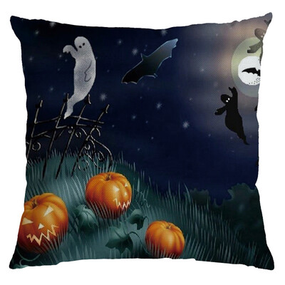 

〖Follure〗Halloween Pumpkin Pillow Cover Pillowcases Decorative Sofa Cushion Cover