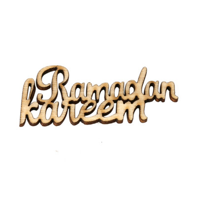 

Wooden EID Mubarak Pendant Food Plate Ramadan Decoration DIY EID Decoration For Home EID Gift Party Decor Supplies