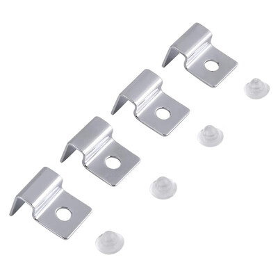 

681012mm Stainless Steel Aquarium Glass Fish Tank Fixed Cover Clip Clamp Bracket Holder Shelf Lamp Filter Barrel Rack Stand