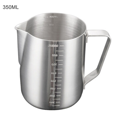 

3506001000ml Stainless Steel Coffee Cup with Scale Milk Frothing Pitcher