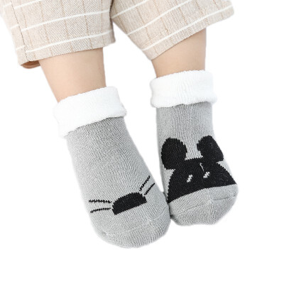 

New Baby Socks Baby Socks Newborn Winter Cotton Cute Cartoon Children Warm Socks