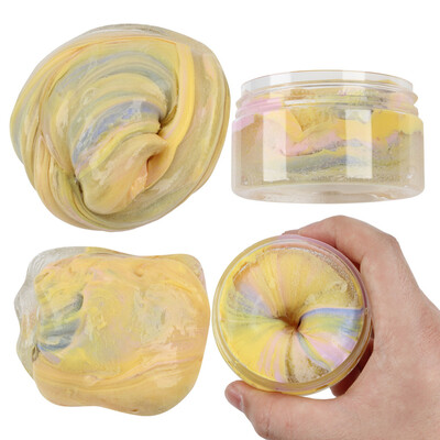 

Siaonvr Beautiful Color Mixing Cloud Slime Putty Scented Stress Kids Clay Toy BU