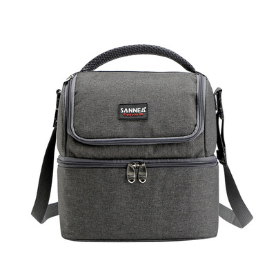 

Gobestart Lunch Box Bag Tote Hot Cold Insulated Thermal Cooler Travel Work School Picnic
