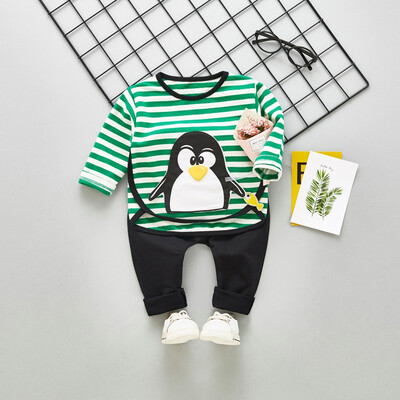 

Boys & Girls Clothes Set Cotton Spring Autumn Kids Clothing set Kids Cartoon T-shirt pants Sports Causal Girls Clothes