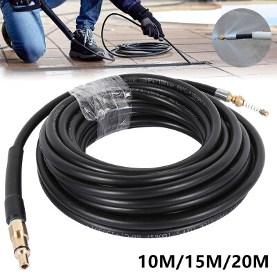 

10m 15m 20 meters 2320psi 160bar Sewer Drain Water Cleaning Hose Pipe Cleaner