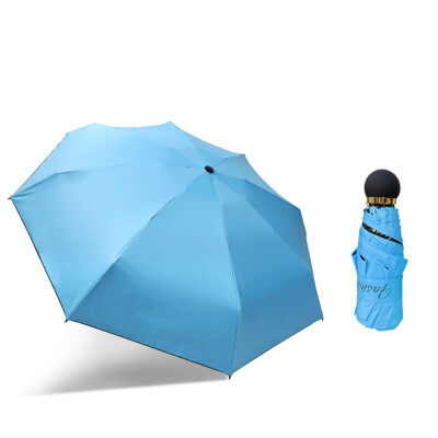 

Travel Mini Umbrella Windproof UV Folding Compact Umbrella Portable Lightweight Sun & Rain Umbrellas For Women And Men