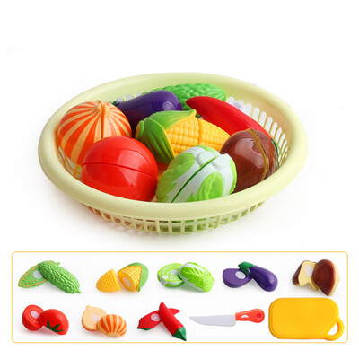 

Tailored Cutting Fruit Vegetable Food Pretend Play Children Kid Educational Toy Set