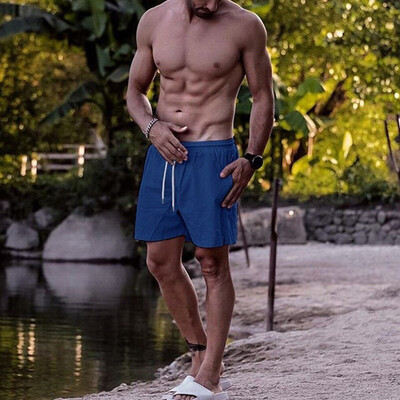 

Tailored Mens Summer Fashion Causal Slim Fit Sport Solid color Shorts Jeans Pants