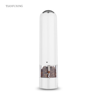 

TIANFUXING Electric ABS Plastic Pepper Spice Grinder with Adjustable Ceramic Mill