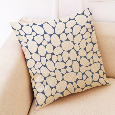 

Toponeto Pattern Pillowcase Linen Sofa Cushion Cover Home Decoration Pillowcase