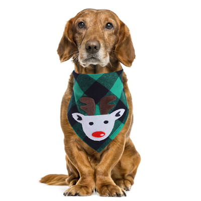 

Gobestart Bibs Pet Saliva Towel Christmas With Costume Decor Hats For Small Cat Dog