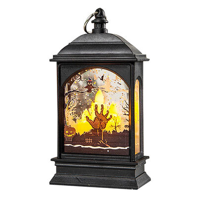 

2019 Halloween Vintage Pumpkin Castle Light Lamp Party Hanging Decor LED Lantern Party Supplies Hanging Lantern Water Sequin