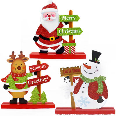 

Cute Creative High-quality Christmas Festival Elk Table Desk Ornaments Home Bedroom Party Decoration