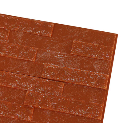 

Gobestart PE Foam 3D Wallpaper DIY Wall Stickers Wall Decor Embossed Brick Stone Adhesive