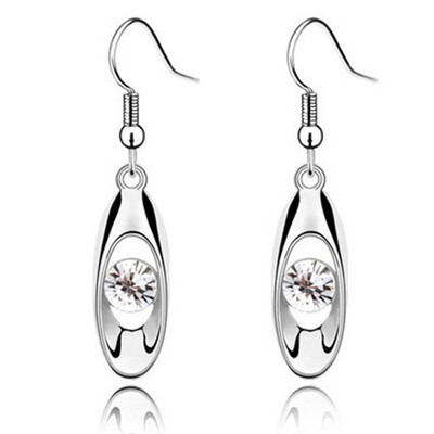 

Womens Elegant Austrian Crystal Dangle Earring