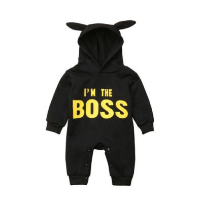 

Newborn Infant Baby Boy Girl Winter Warm Romper Jumpsuit Hooded Outfit Clothes