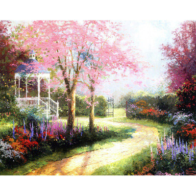 

2018 Diamond Painting Cross Stitch Treesflowers DIY diamond painting Non full drill Christmas gift diamond picture home decor