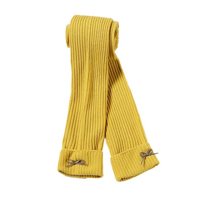 

WEIXINBUY Fashion Baby Girls Pantyhose Children Pants Girls Strip Knitted Leggings Kids Casual Soft Leggings