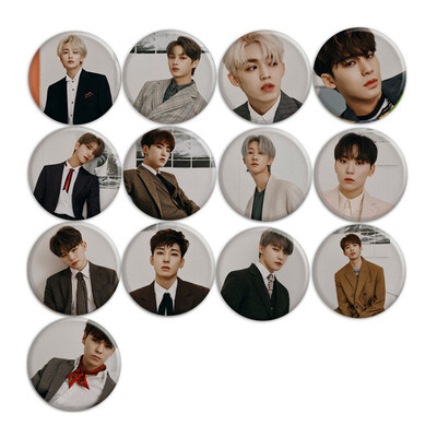 

redCherry SEVENTEEN New Album An Ode Brooches Button Badges Pins Set for Clothes Backpack Pencil Case
