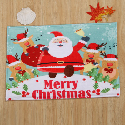 

〖Follure〗Merry Christmas Welcome Doormats Indoor Home Carpets Decor 40x60CM