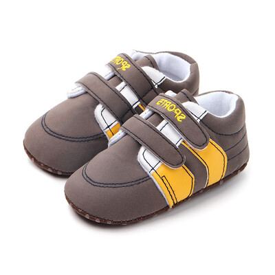 

Spring Autumn Baby Sports Shoes PU Soft Bottom Newborn Girls Boys Anti-Slip First Walkers Soft Bottom Non-slip Toddler Shoe