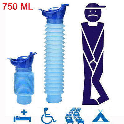 

JPGIF 750ML Portable Adult Urinal Camping Travel Car Urination Pee Toilet Urine Help