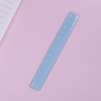 

Toponeto Clear Plastic Straight Ruler Plastic Measuring Tool for Student School Office
