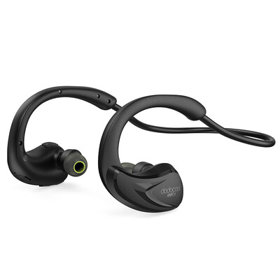 

dodocool Foldable Wireless Stereo Sports In-Ear Headphone with HD Mic CVC 60 Noise Cancellation IPX4 Sweat Resistant for Most Blu