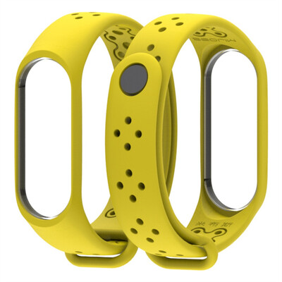 

〖Follure〗Durable Replacement Silicone Anti-off Wristband for Xiaomi Mi Band 3 Smart Watch
