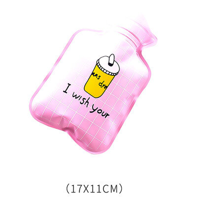 

Cartoon Hand Po Warm Water Bottle Cute Mini Hot Water Bottle Small Portable Hand Warmer Water Injection Storage Bag Tool