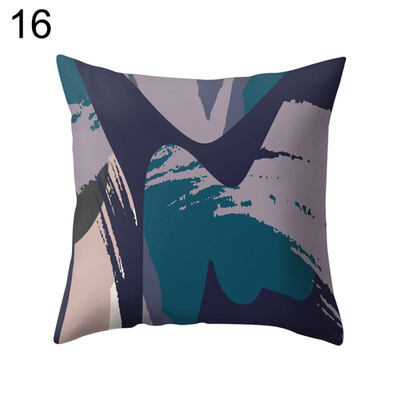 

Abstract Color Block Pillow Case Cushion Cover Sofa Bedroom Car Cafe Decoration