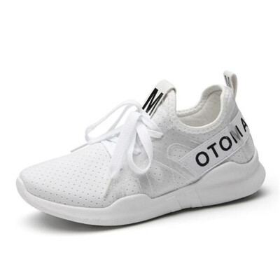 

New 2018 Summer casual Women Sneakers Air mesh Breathable shoes Flat platform casual shoes female Trainers white pink size 36-41
