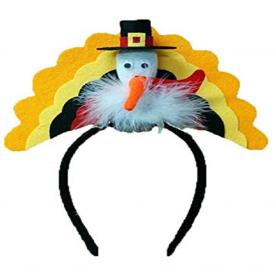 

Thanksgiving Day Turkey Head Band Funny Cute Lightweight Concise Childrens Gift Decoration Head Band