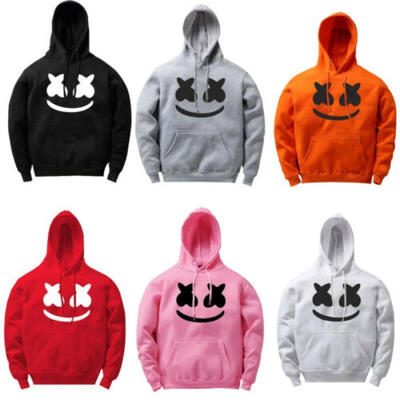 

Marshmello Music DJ Mellow Sweatshirt Jacket Velvet Hooded Coat Unisex Sweaters